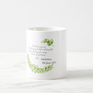 Mug Cadeau personnalisé pour la mère du marié ou de la
