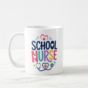 Mug Cadeau personnalisé pour l'infirmière scolaire