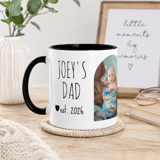 Mug Cadeau personnalisé pour nouveau père de la part d