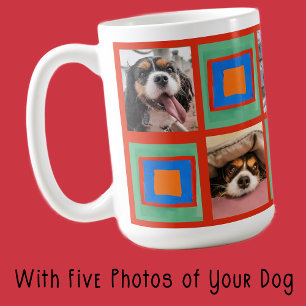 Mug Cadeau photo personnalisé pour chien Maman Pup
