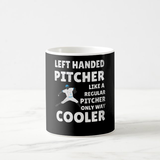 Mug Cadeau Pitcher à main gauche| Lefcher Pitcher Base (Centre)