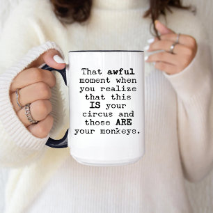 Mug Cadeau pour Boss, ce moment terrible quand vous ré