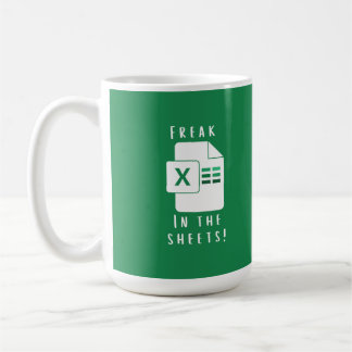Mug Cadeau pour collègue - Freak dans les feuilles