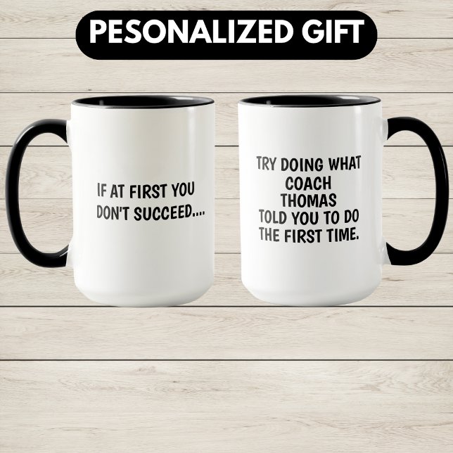 Mug Cadeau Pour Entraîneur, Cadeau Personnalisé Entraî (Créateur téléchargé)