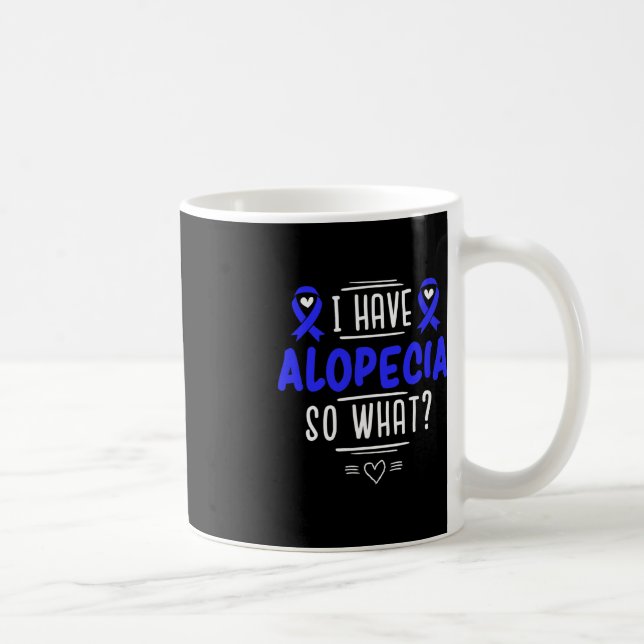 Mug Cadeau pour la calvitie ponctuelle Patients Perte  (Droite)