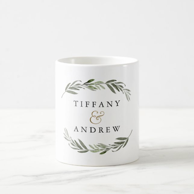 Mug Cadeau pour l'anniversaire du Fiançailles Mariage  (Centre)