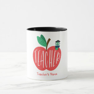 Mug Cadeau pour l'enseignant, Remerciement pour l'ense