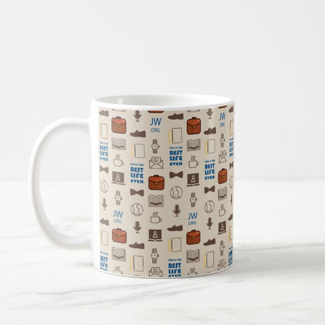 Mug Cadeau pour les frères JW et les aînés JW meilleur (Gauche)