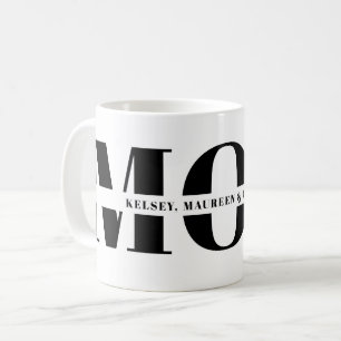 Mug Cadeau pour Maman avec les prénoms des enfants