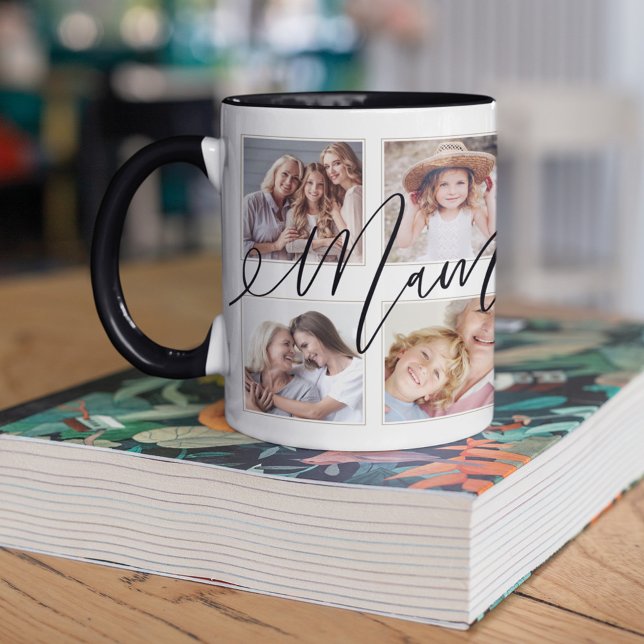 Mug Cadeau pour maman | Collage photo pour petits enfa (Créateur téléchargé)