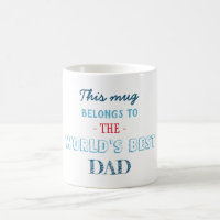 Cadeau pour meilleur papa père