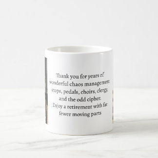 Mug Cadeau pour organiste ou directeur de chœur partan