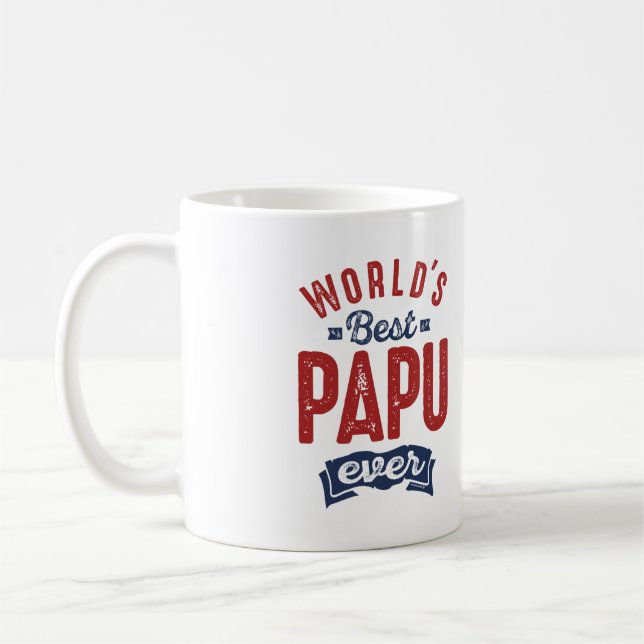Mug Cadeau pour Papu (Gauche)