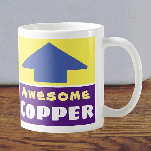 Mug Cadeau pour un cuivre (Créateur téléchargé)