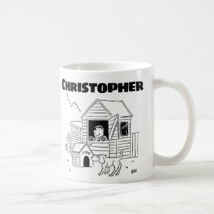 Mug Cadeau pour un fabricant de jardinage avec nom