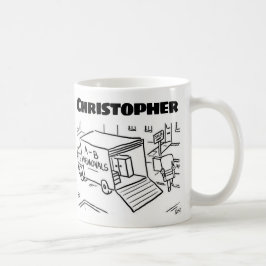 Mug Cadeau pour un homme avec nom