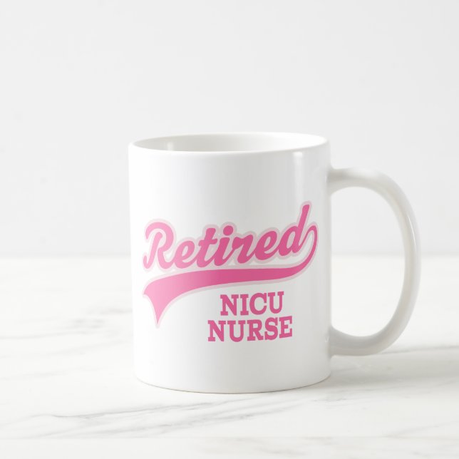 Mug Cadeau retiré d'infirmière de Nicu (Droite)