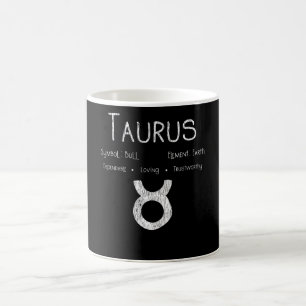 Mug Cadeau Rétro Taureau Signe du Zodiaque Taureau Ter