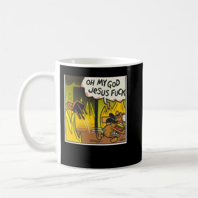 Mug Cadeau Spécial C'Est Un Mème De Chien Fin Cadeau P (Gauche)