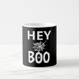 Mug Cadeau Spider Hey Boo Halloween Funny Spider Web