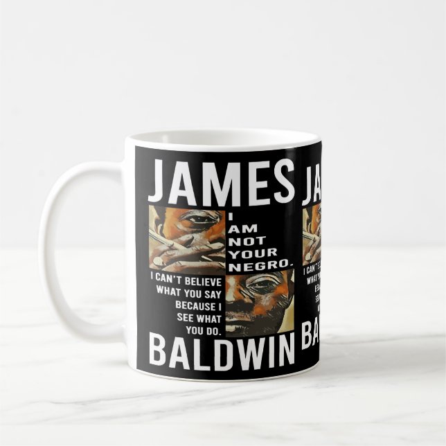 Mug Cadeau surprise James Baldwin Manifestation Hallow (Gauche)