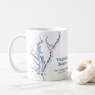 Mug Cadeau Virginia Beach