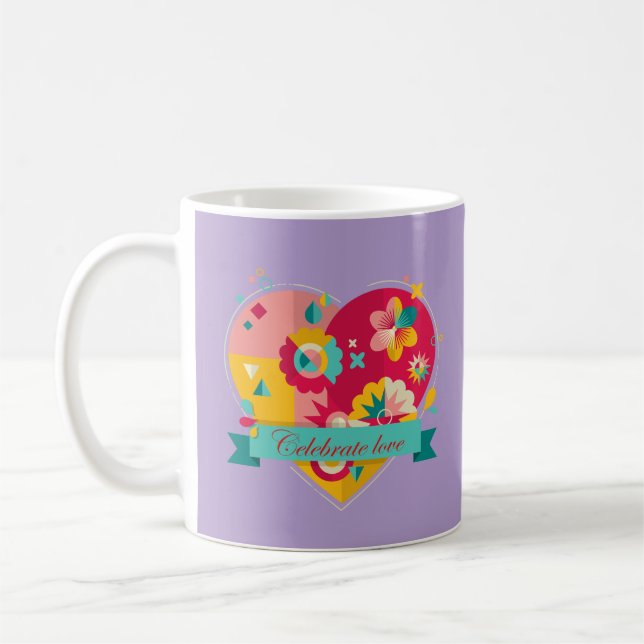 Mug Cadeaux cardiaques et sentimentaux (Gauche)