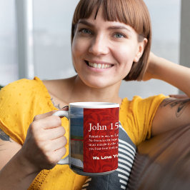 Mug Cadeaux chrétiens Feuille vintages pour femmes Rou