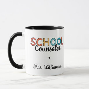 Mug Cadeaux d'appréciation du conseiller scolaire pers