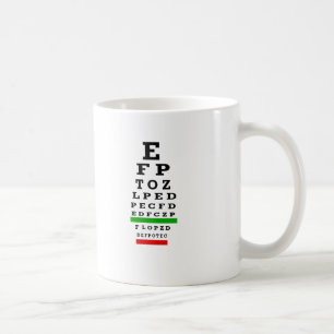 Mug Cadeaux de DIAGRAMME d'OEIL