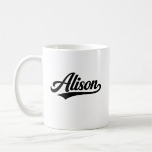 Mug Cadeaux de famille de prénom et de nom Alison