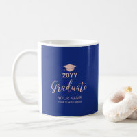 Cadeaux de fin d'études personnalisés Rose Gold & 
