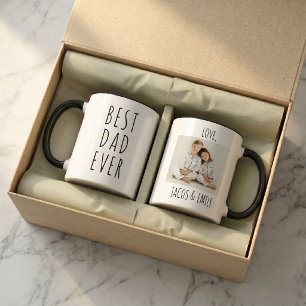 Mug Cadeaux de la fête des pères Mugue personnalisé av