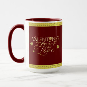 Mug Cadeaux de la Saint-Valentin rouges