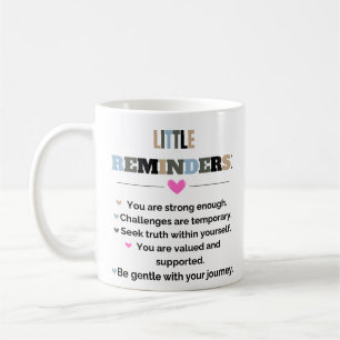 Mug Cadeaux de motivation inspirants Petits rappels