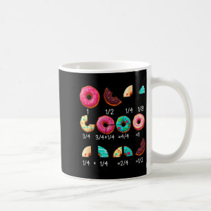 Mug Cadeaux de professeur de mathématiques Donut Fract