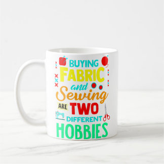 Mug Cadeaux de quiltistes Couture drôle Tissu mignon B