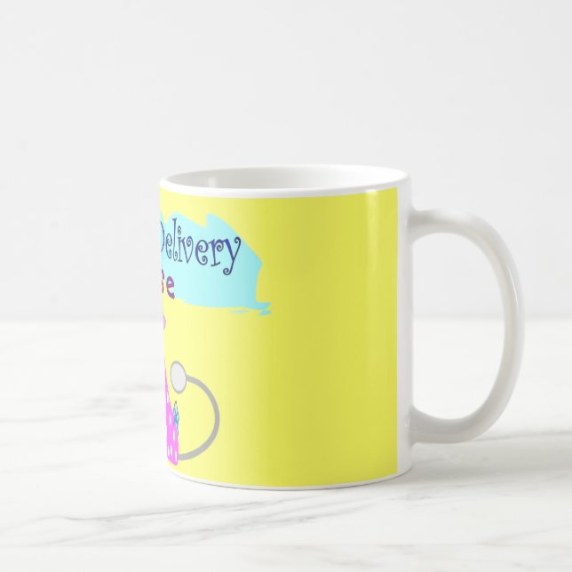 Mug Cadeaux d'infirmière de travail et accouchement (Droite)