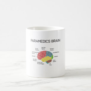 Mug Cadeaux drôles d'infirmier du cerveau SME EMT