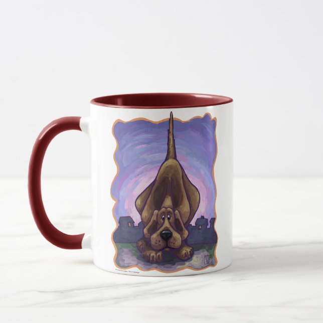 Mug Cadeaux et accessoires de chien de chien de chien  (Gauche)