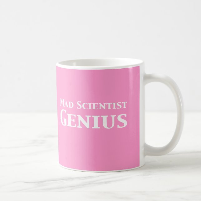 Mug Cadeaux fous de génie de scientifique (Droite)