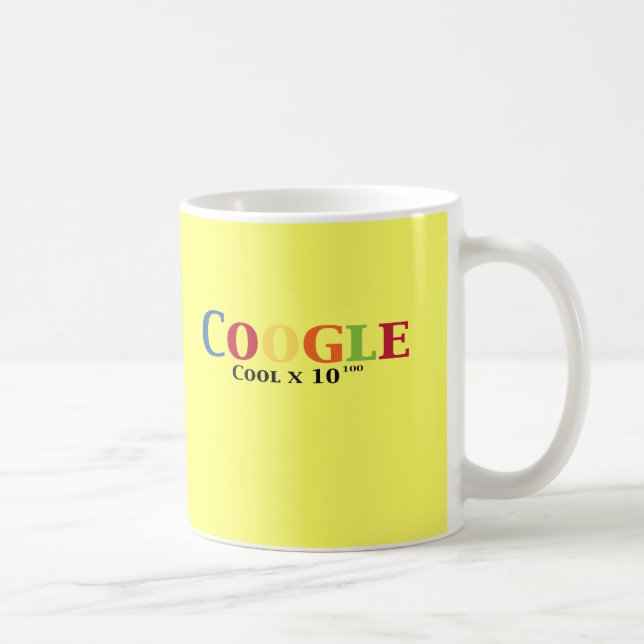 Mug Cadeaux   frais de Coogle x 10^100 (Droite)