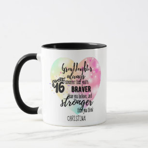 Mug Cadeaux GRANDAUGHTER personnalisés   Citations mig