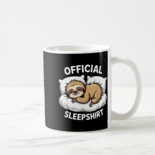Mug Cadeaux officiels de pyjama drôle de paresseux de