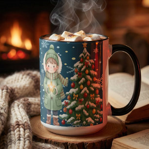 Mug Cadeaux personnalisés de Noël magique pour tout le