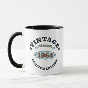 Mug Cadeaux personnalisés vintages de 60e anniversaire