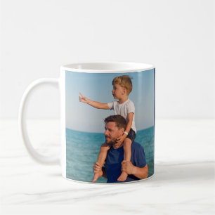 Mug Cadeaux photo pour papa Autocollant