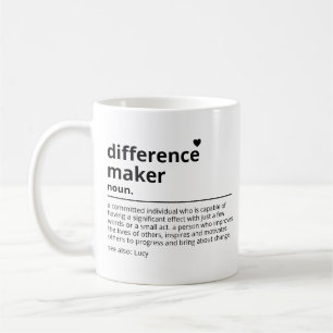 Mug Cadeaux pour un faiseur de différence - Appréciati