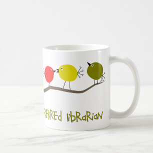 Mug Cadeaux retirés de conception d'oiseaux de Reto d