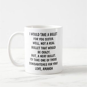 Mug Cadeaux-Soeurs Personnalisés Drôle Soeur-Cadeaux S
